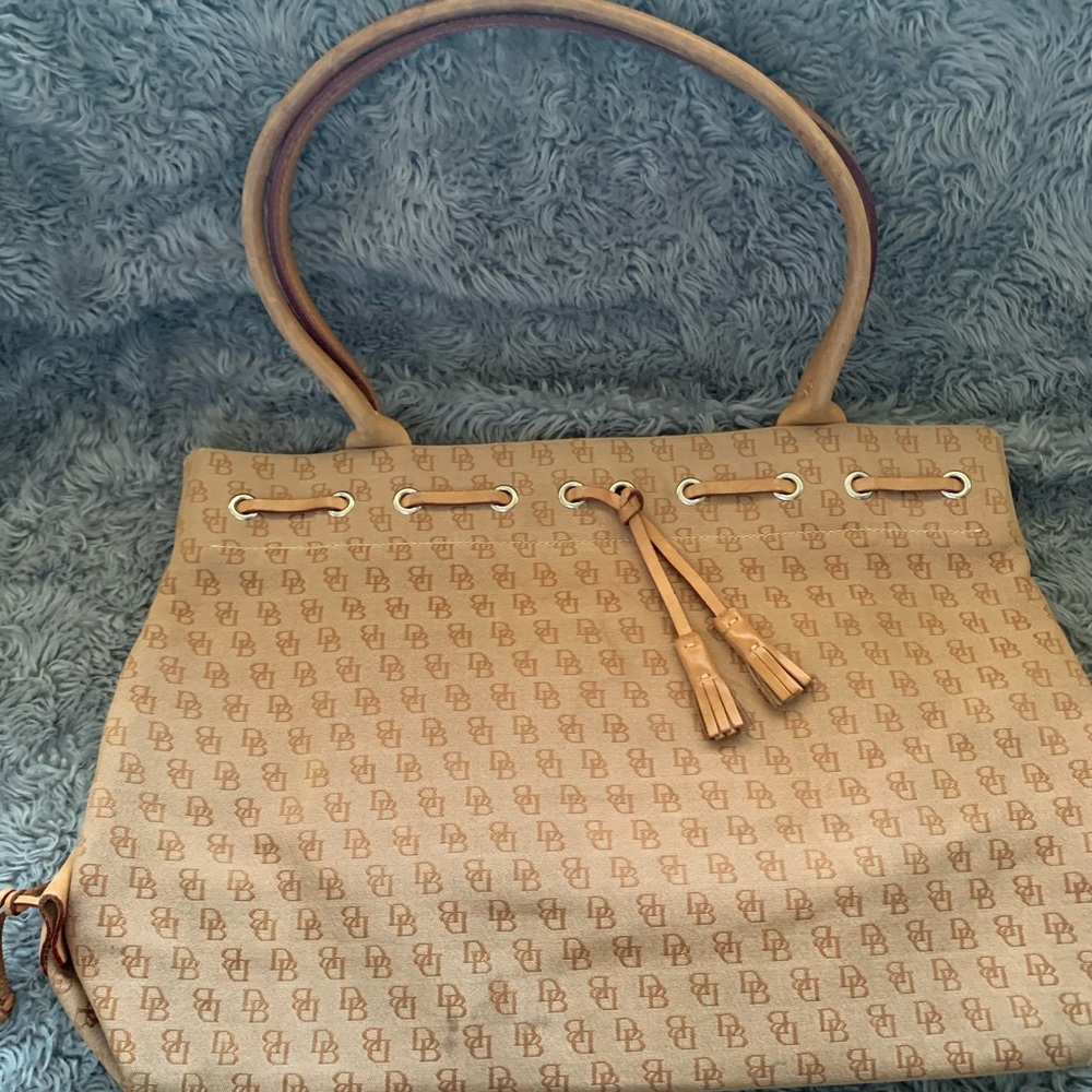 Vintage Dooney & Burke Brown/Khaki/Tan